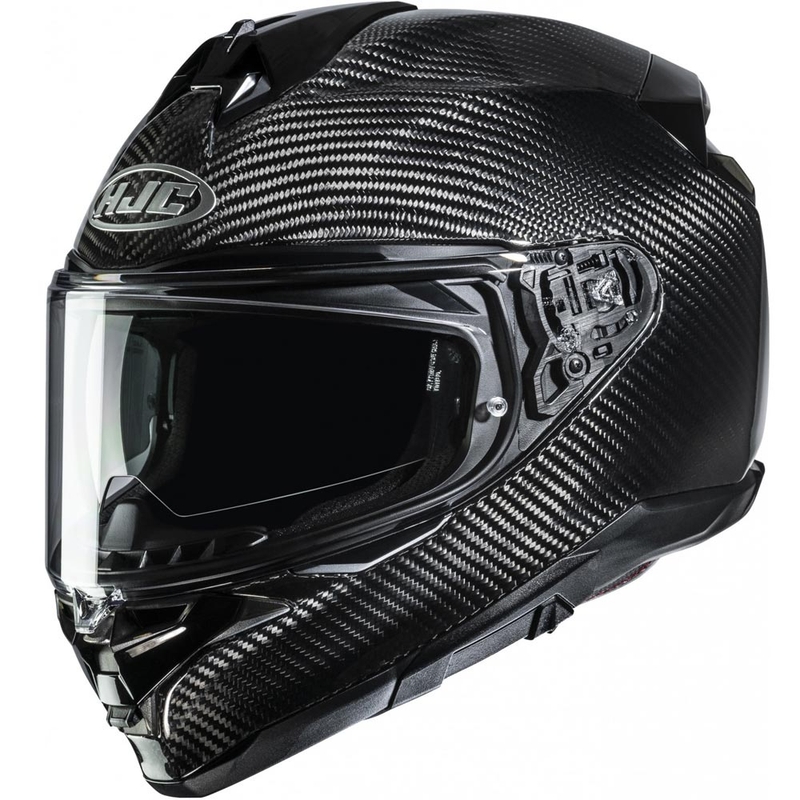 Fullface motorcykelhjelm HJC F72 Carbon Solid sort