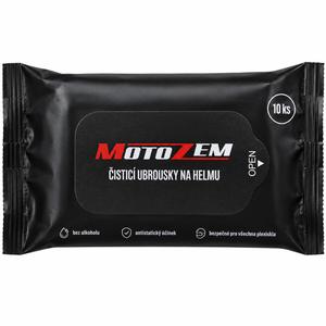 MotoZem hjelm rengøringsservietter 10 stk.