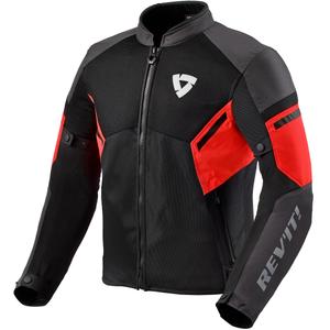 Revit GT-R Air 3 sort-fluorrød motorcykeljakke