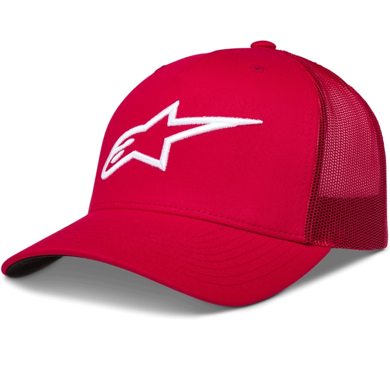 Alpinestars Ageless kasket rød-rød