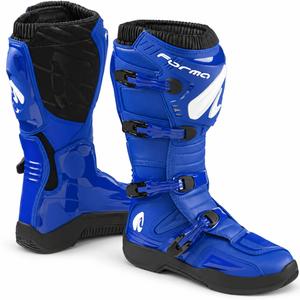 Forma Traction motocrossstøvler blå-sort-hvide