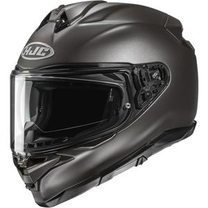 HJC F72 Solid fullface motorcykelhjelm semi-mat titanium grå