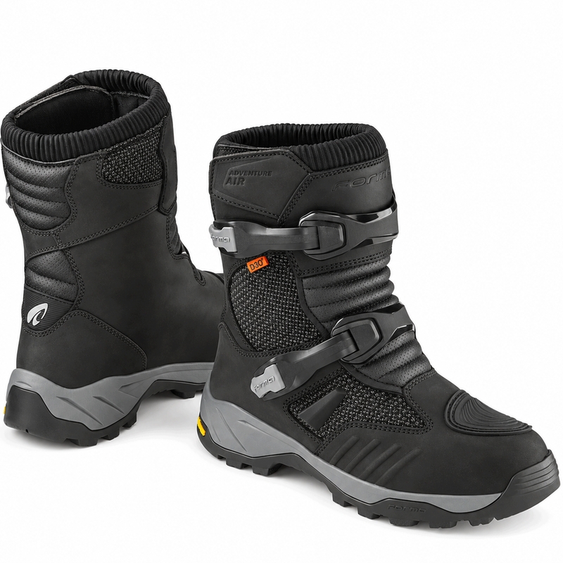 Forma Adventure Air Low Dry Motorcykelstøvler Sort