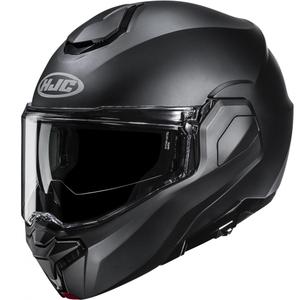 Flip-up motorcykelhjelm HJC i101 Solid semi-mat sort
