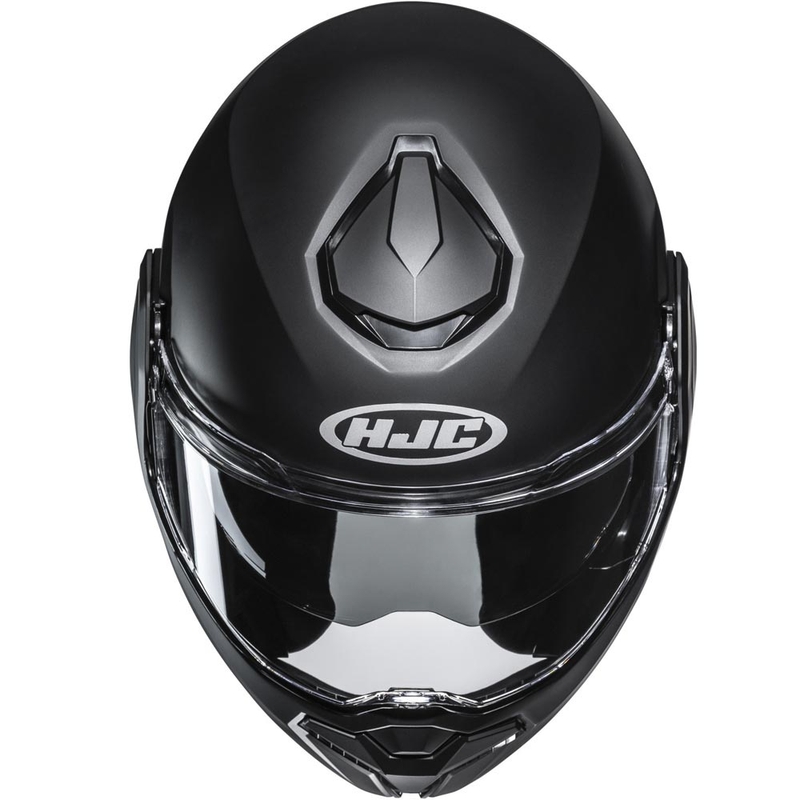 Flip-up motorcykelhjelm HJC i101 Solid semi-mat sort