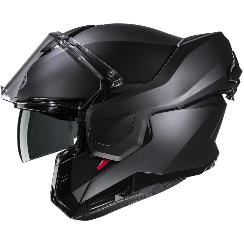 Flip-up motorcykelhjelm HJC i101 Solid semi-mat sort