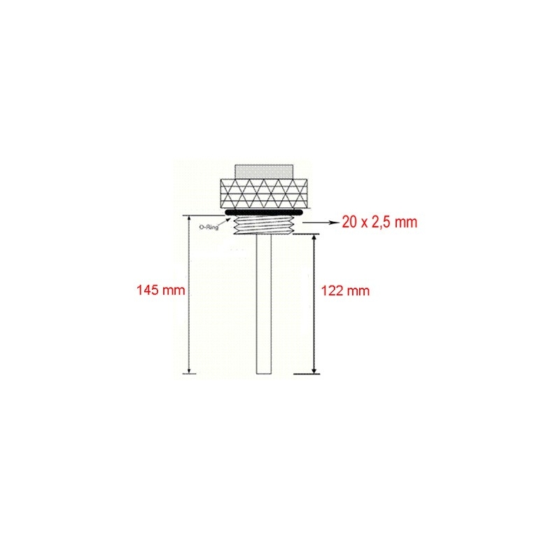 JMT Honda olietermometer