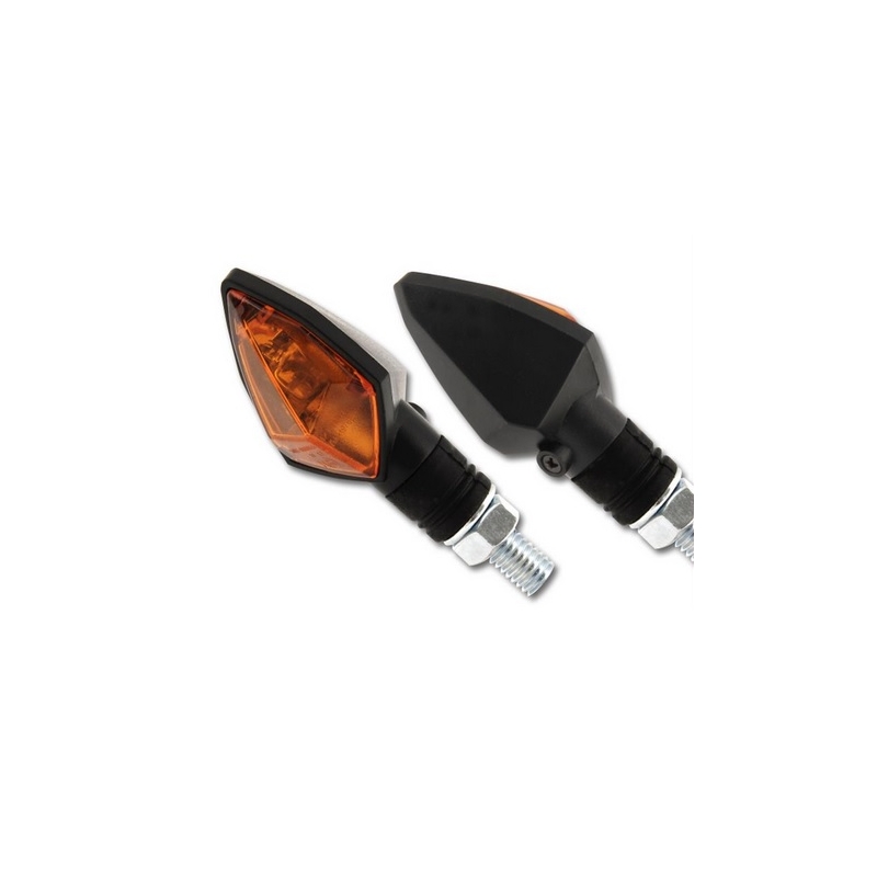 Halogen-blinklys til motorcykel Shin-Yo Rock orange