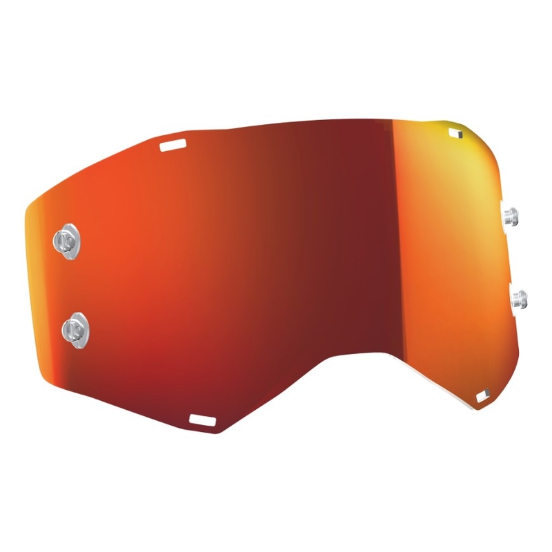 Orange spejlglas til SCOTT Prospect/Fury motocrossbriller