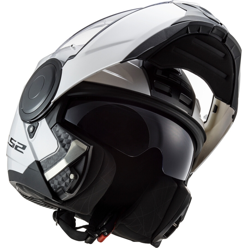 LS2 FF902 Scope Solid Motorcykelhjelm Hvid