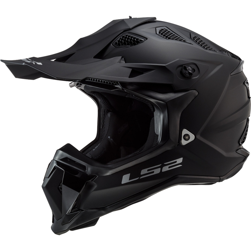 Motokrosová přilba LS2 MX470 Subverter Noir černá matná