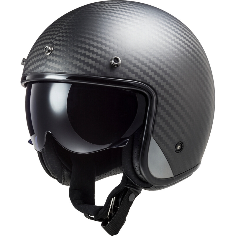 Åben motorcykelhjelm LS2 OF601 Bob C Carbon