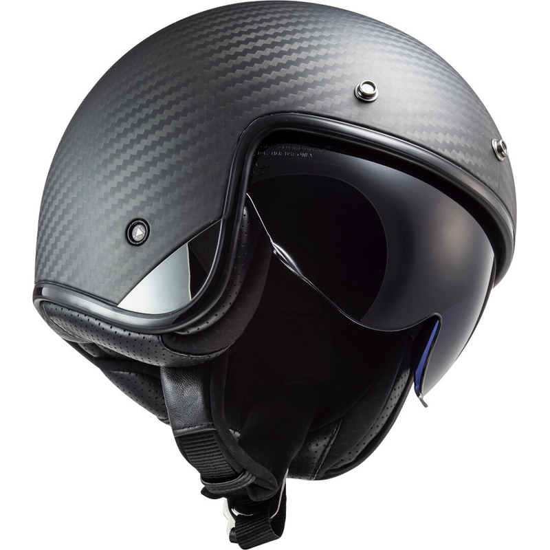 Åben motorcykelhjelm LS2 OF601 Bob C Carbon
