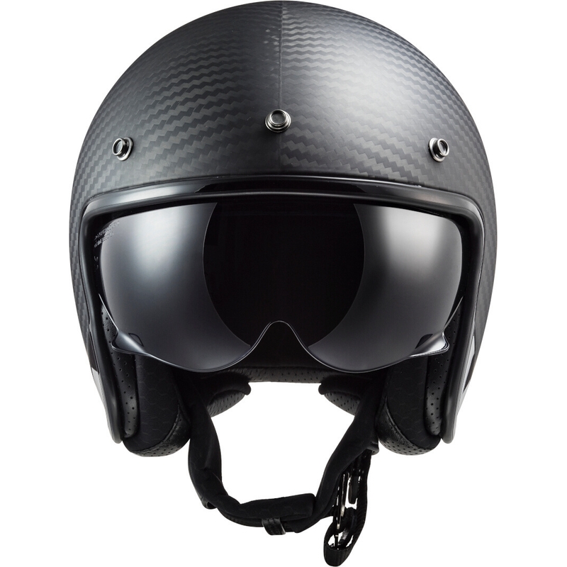 Åben motorcykelhjelm LS2 OF601 Bob C Carbon