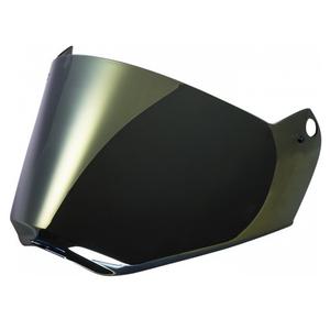 Guld iridium plexi til LS2 MX436 hjelm