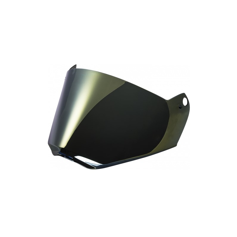 Guld iridium plexi til LS2 MX436 hjelm
