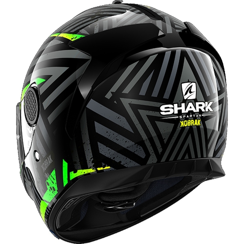 Integrální přilba SHARK SPARTAN 1.2 Kobrak černo-žluto-zelená