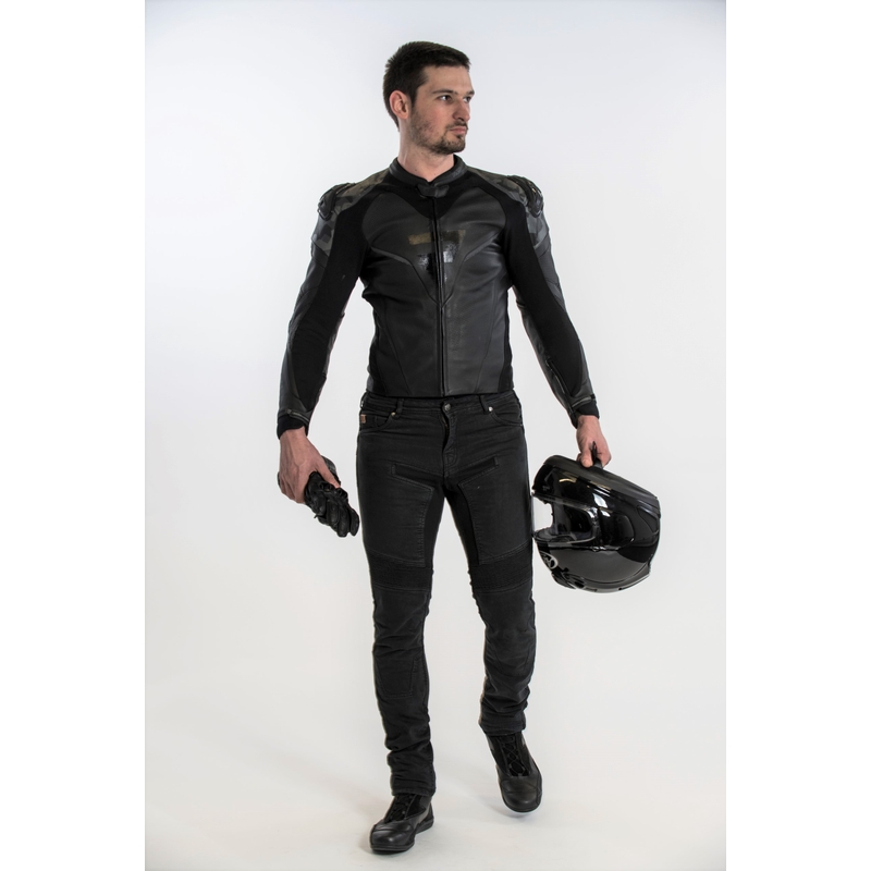 Rebelhorn Rebel motorcykeljakke sort udsalg
