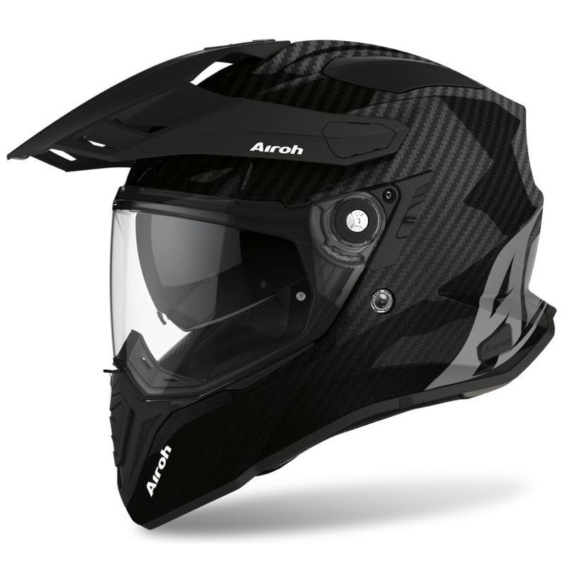 Hjelm Airoh Commander Carbon Black udsalg