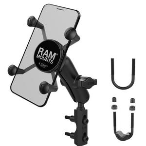 RAM Mounts X-Grip mobiltelefonholder med fastgørelse til bremse-/koblingshåndtag/styr