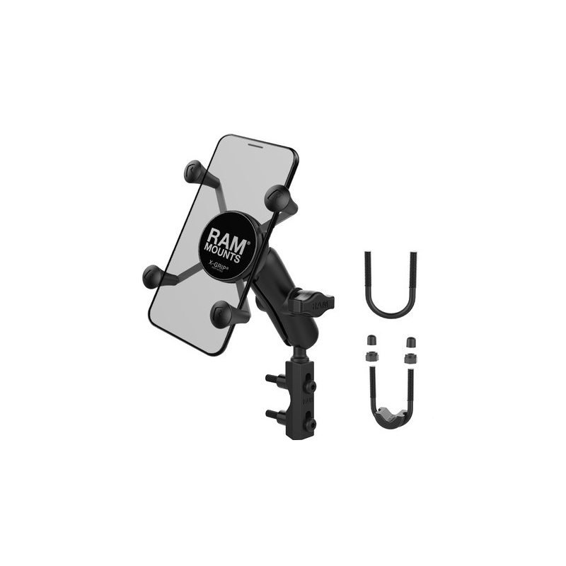 RAM Mounts X-Grip mobiltelefonholder med fastgørelse til bremse-/koblingshåndtag/styr