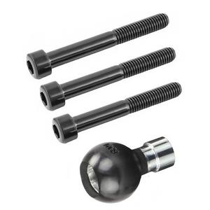 RAM monteres på styrklemmen med 1"-stift og M8-skruer