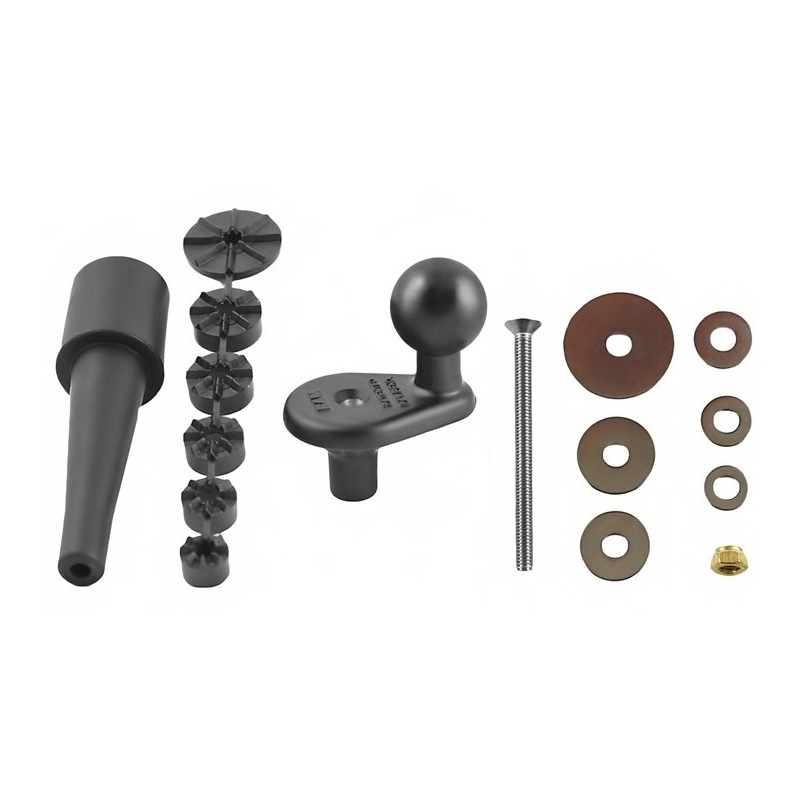 RAM Mounts til motorcykelgaffelhals med 1" stift