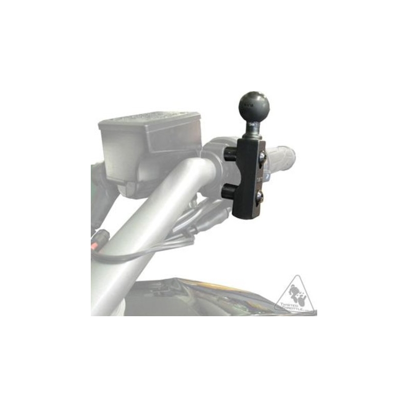 RAM Mounts med 1" pin til bremse-/koblingsgreb/flyvehjulsklemme