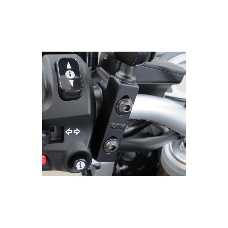 RAM Mounts med 1"-stift til motorcykelbremse-/koblingsgrebsbøsning