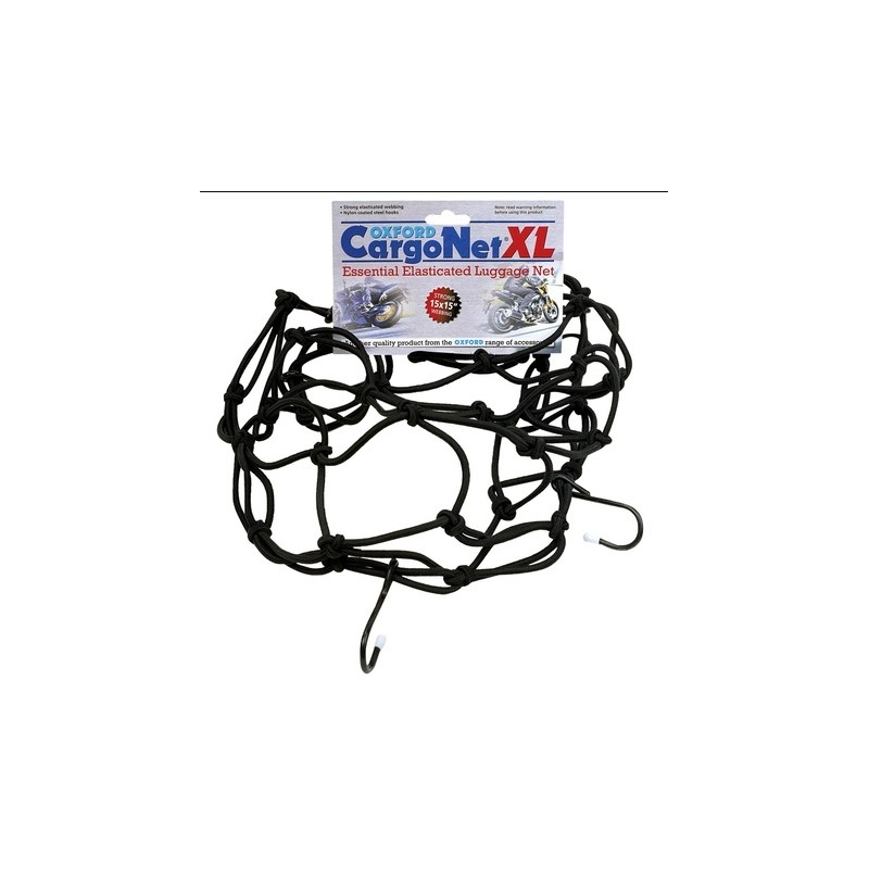 Fleksibelt bagagenet til motorcykler Oxford XL 43x43 cm