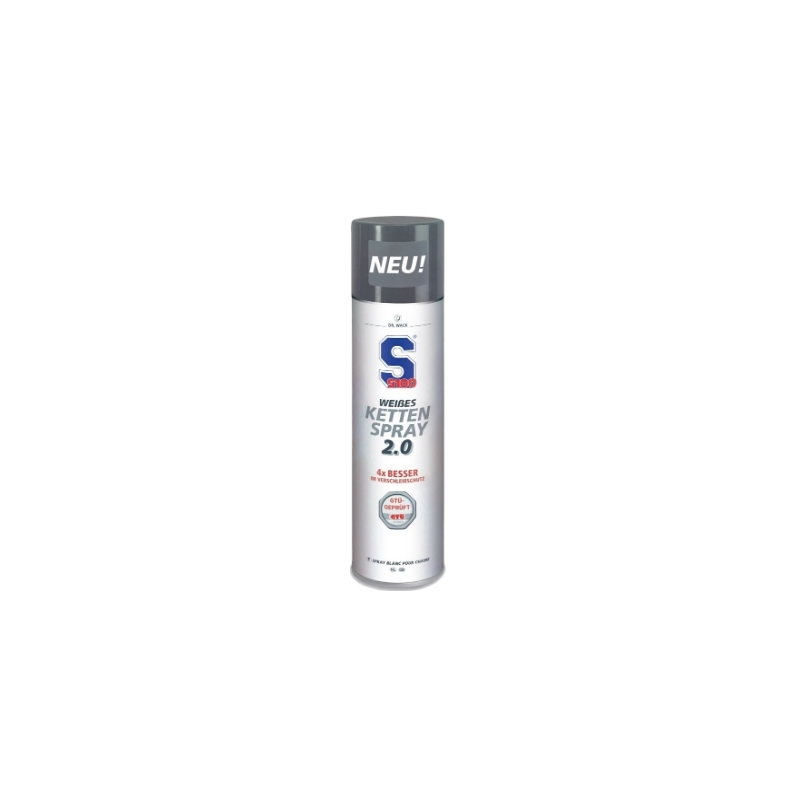Kædesmøremiddel S100 - Hvid kædespray 2.0 400 ml