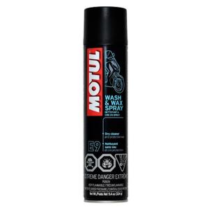 Plastikbehandlingsspray Motul E9 Vaskevoks 400 ml