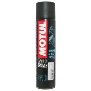 Motul E10 Shine &amp; Go Plastic Treatment Spray 400 ml