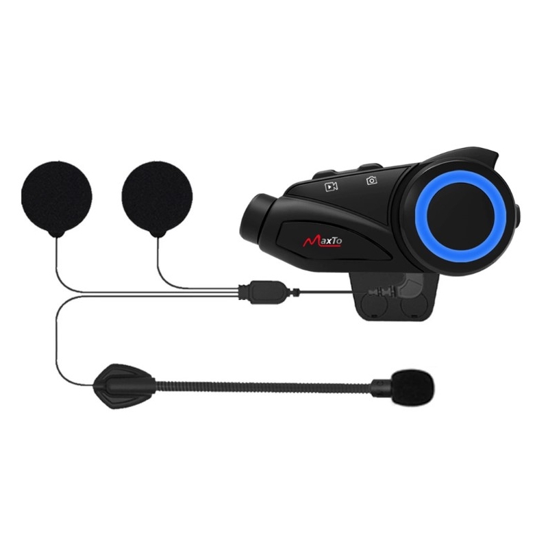 Bluetooth-intercom MaxTo M3 med FULL HD SONY-kamera