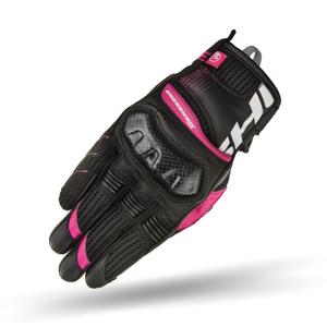 Shima X-Breeze 2 sort og pink motorcykelhandsker til kvinder