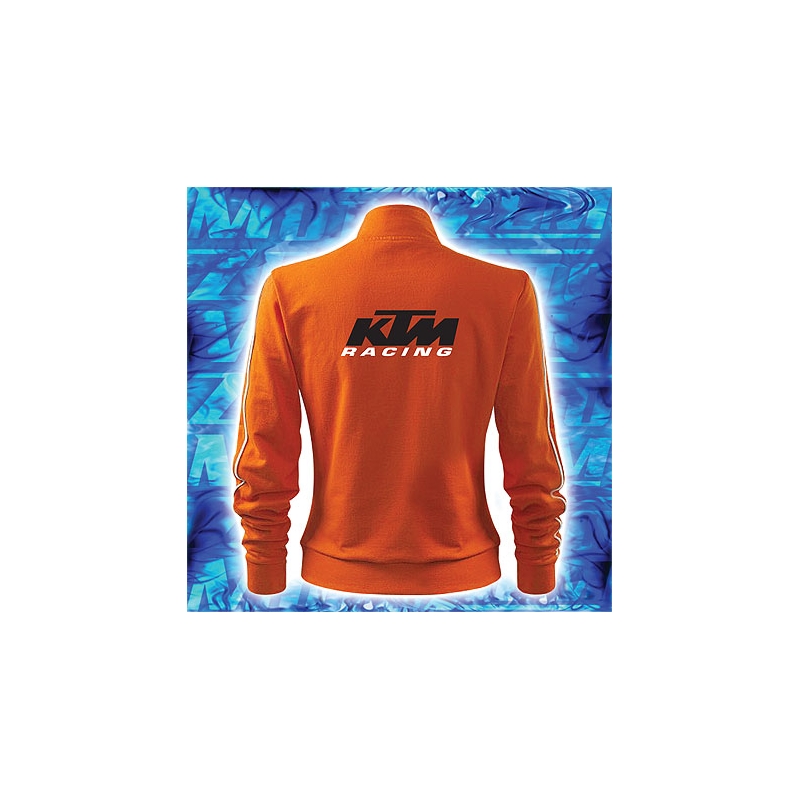 Dámská mikina s motivem KTM oranžová výprodej