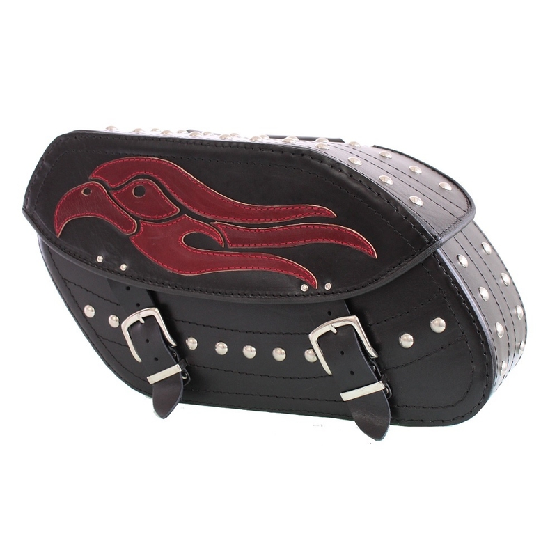 Kožené brašny na motorku Chopper RSA-4 Red Eagle