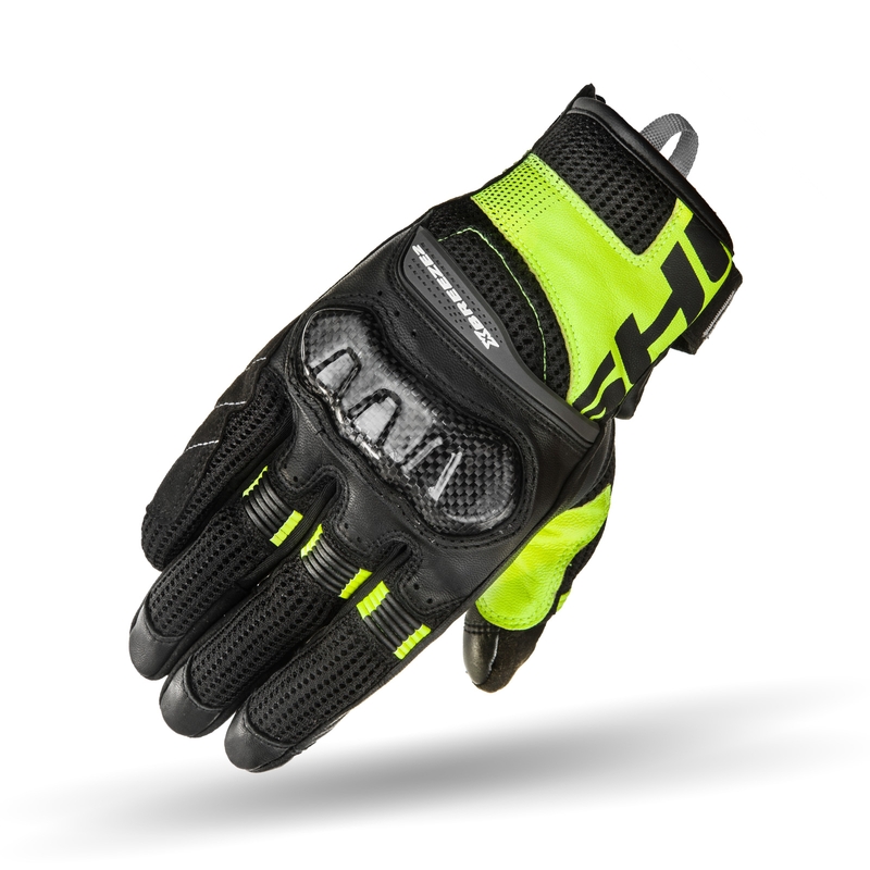 Motorcykelhandsker Shima X-Breeze 2 sort-fluogul