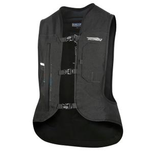 Elektronisk airbagvest HELITE e-Turtle sort