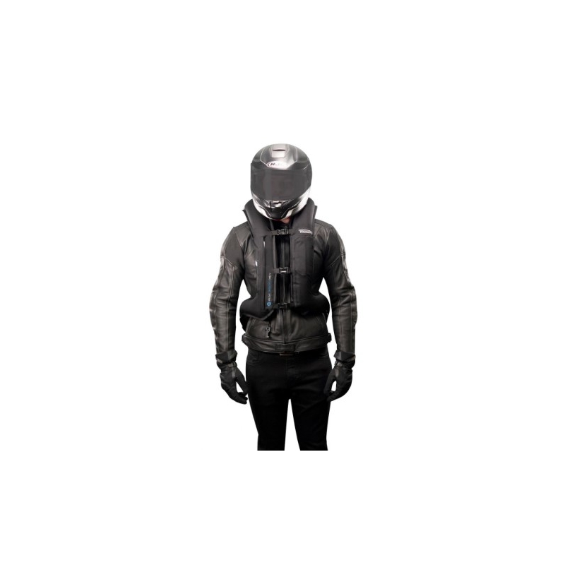 Elektronisk airbagvest HELITE e-Turtle sort