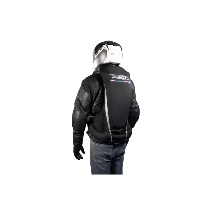 Elektronisk airbagvest HELITE e-Turtle sort