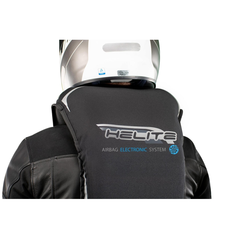 Elektronisk airbagvest HELITE e-Turtle sort