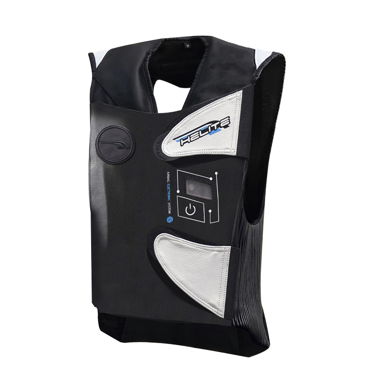 Elektronická airbagová vesta HELITE e-GP Air černo-bílá výprodej