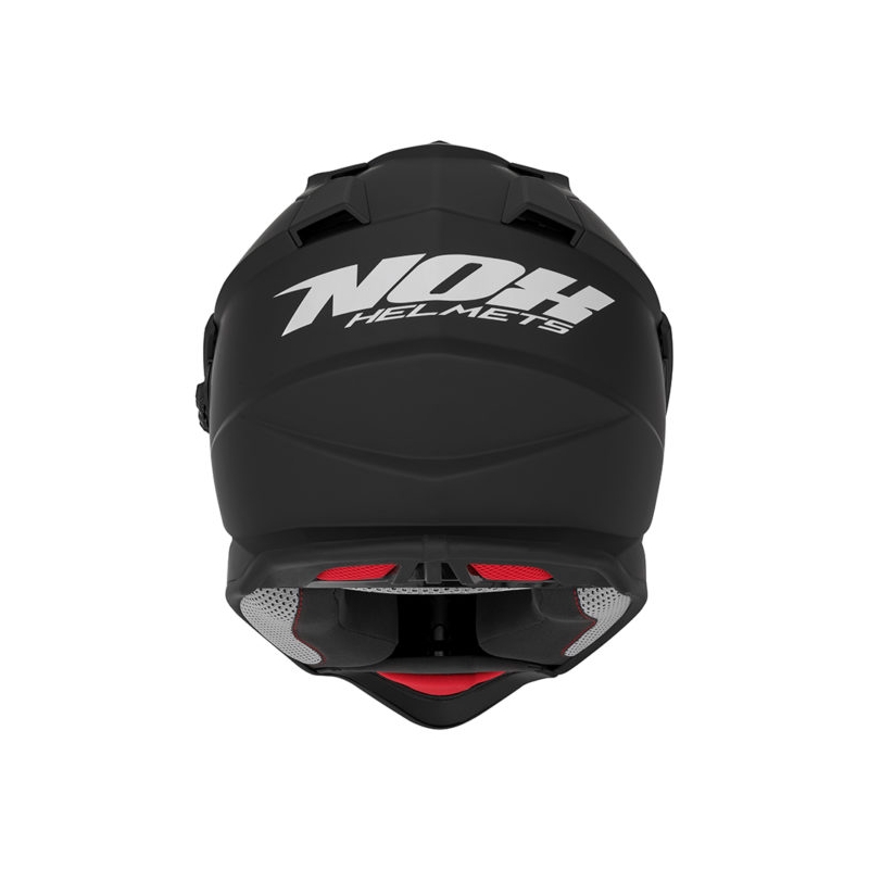 Endurohjelm NOX N312 sort mat