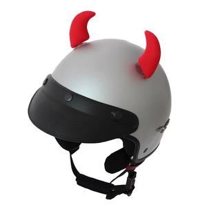 Hjelm med ører Saks rød
