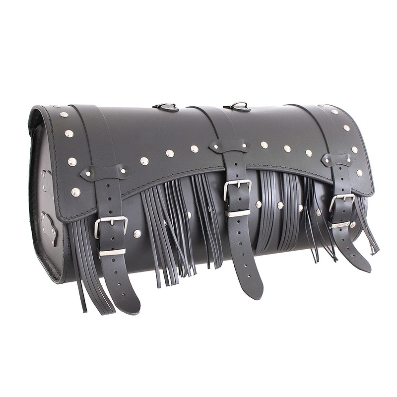 Chopper RSA-10C motorcykeltaske i læder - længde 60