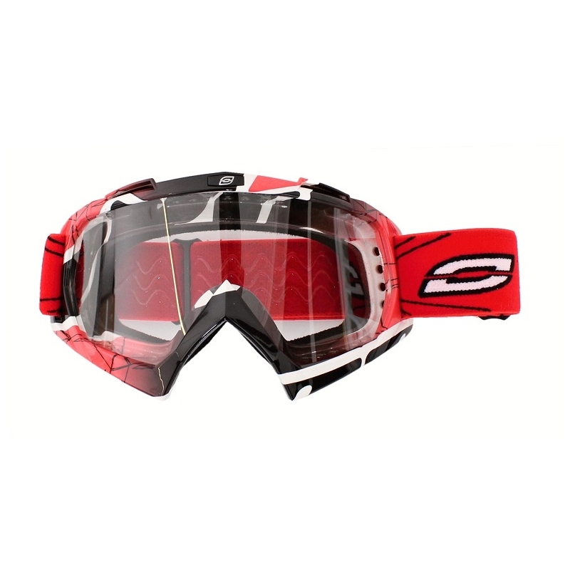 Motokrosové brýle Ozone MX Mud červené