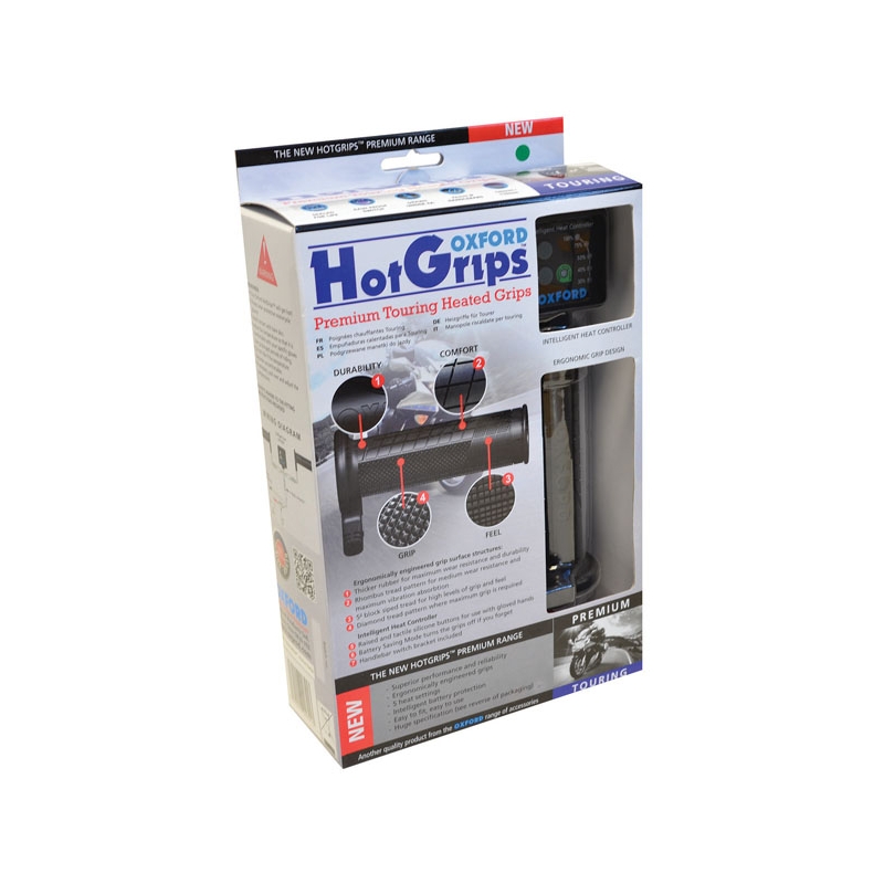 Oxford Hotgrips Premium Touring opvarmede motorcykelgreb