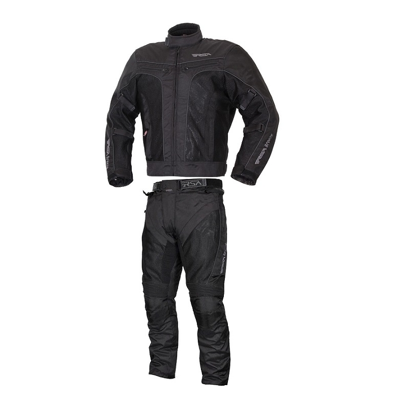 RSA breeze motorcykeldragt i tre lag til mænd - 2 dele udsalg